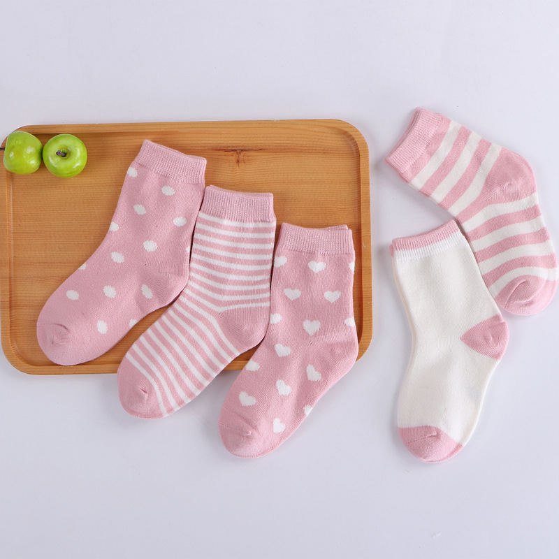Cotton Tube Child Socks 3