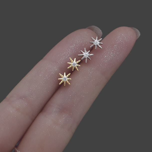 Mini Star Earrings