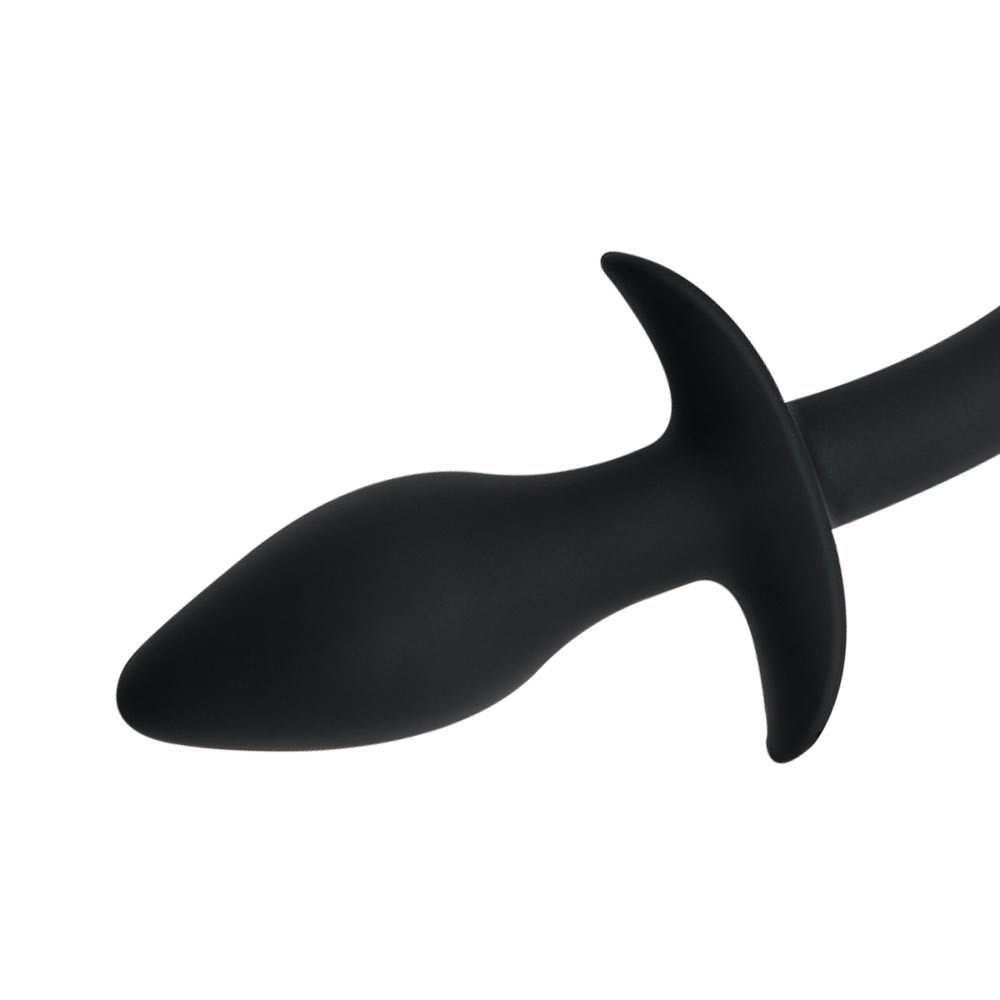 Dog Tail Anal Plug Red