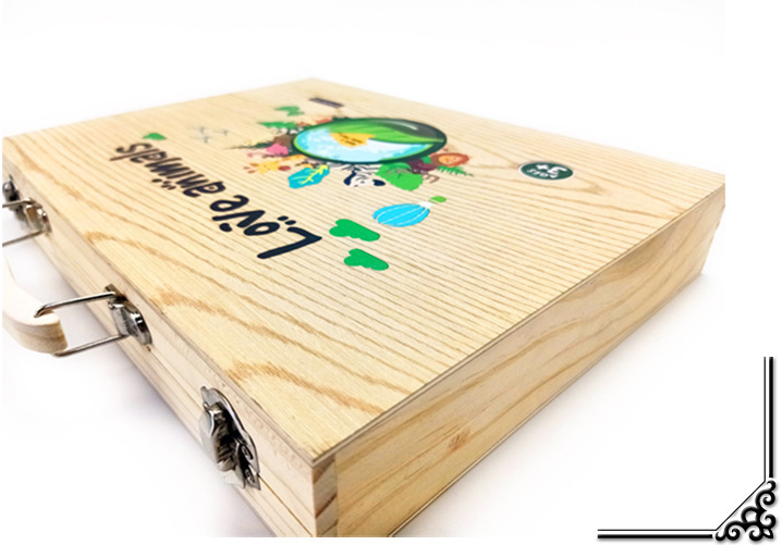 Lock Color Pencil Box Bag Image 1