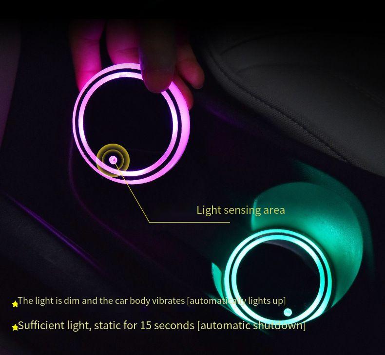 Car LED Luminous Coaster