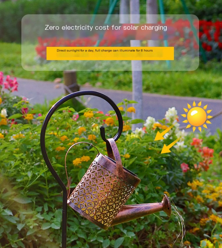 Solar Garden Kettle Light 4