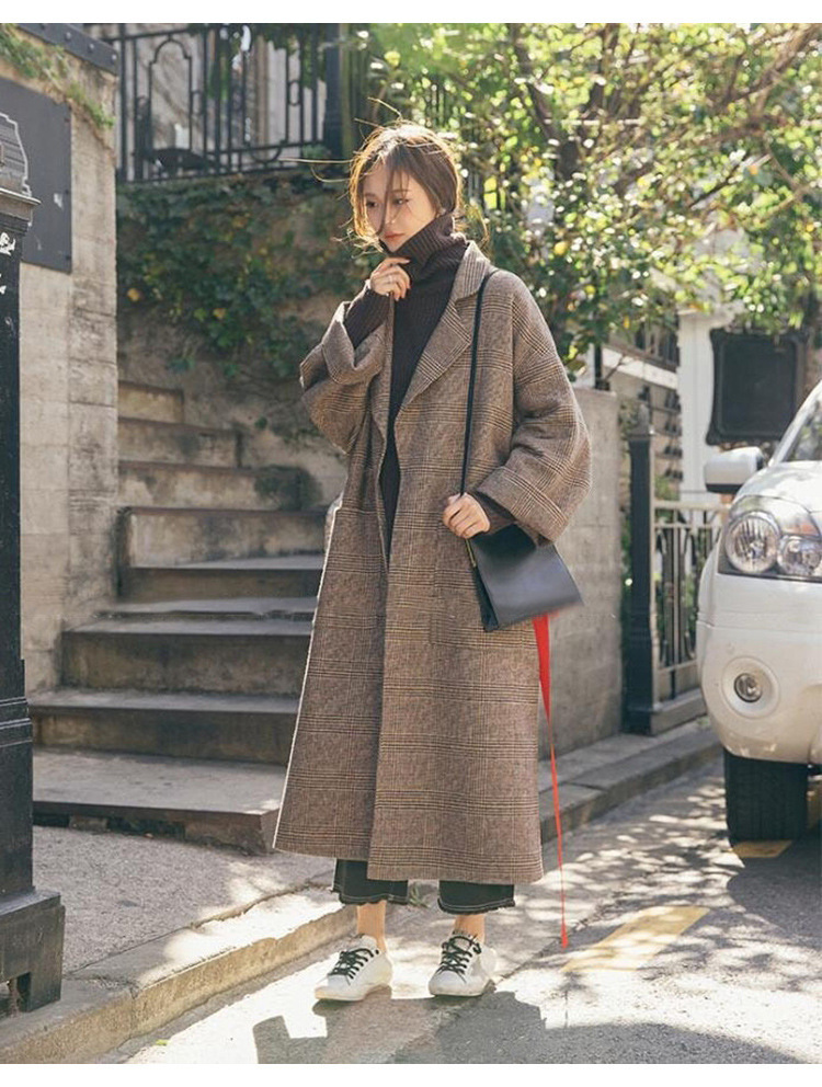 Plaid Coat Image 7