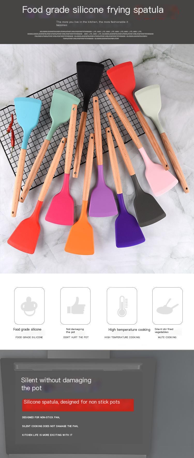 Silicone Cooking Spatula 1