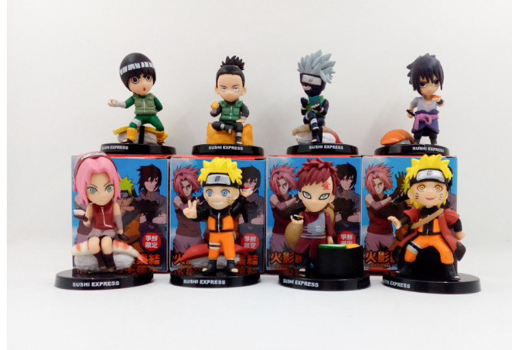 Naruto and Sasuke Figurines