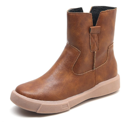 Black Mid-Calf Boots