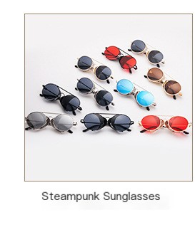 Steampunk Round Sunglasses