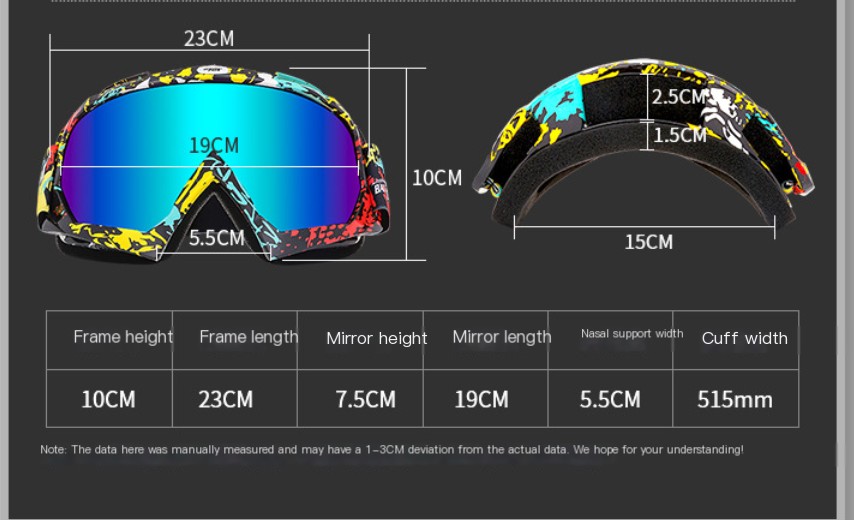 Ski Goggles Blue