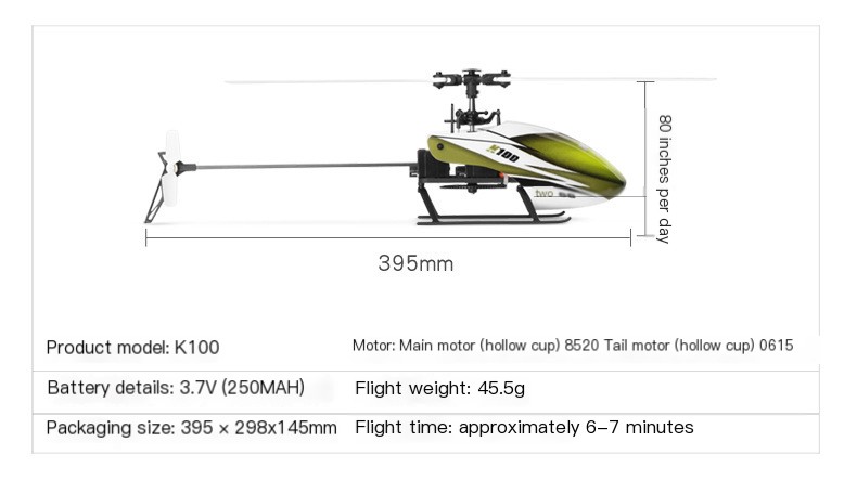 K100 Remote Control Helicopter