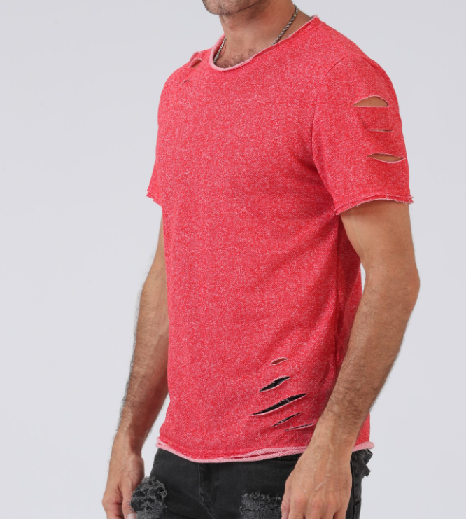 Distressed T-shirt Image 5