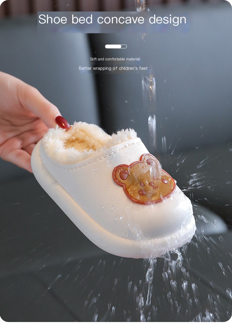 Children's cotton slippers