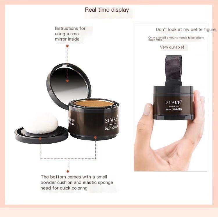 Hairline Contour Powder Application