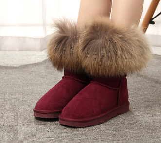 Sheepskin Snow Boots