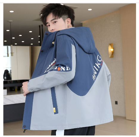 Mens Winter Business Parkas Side View