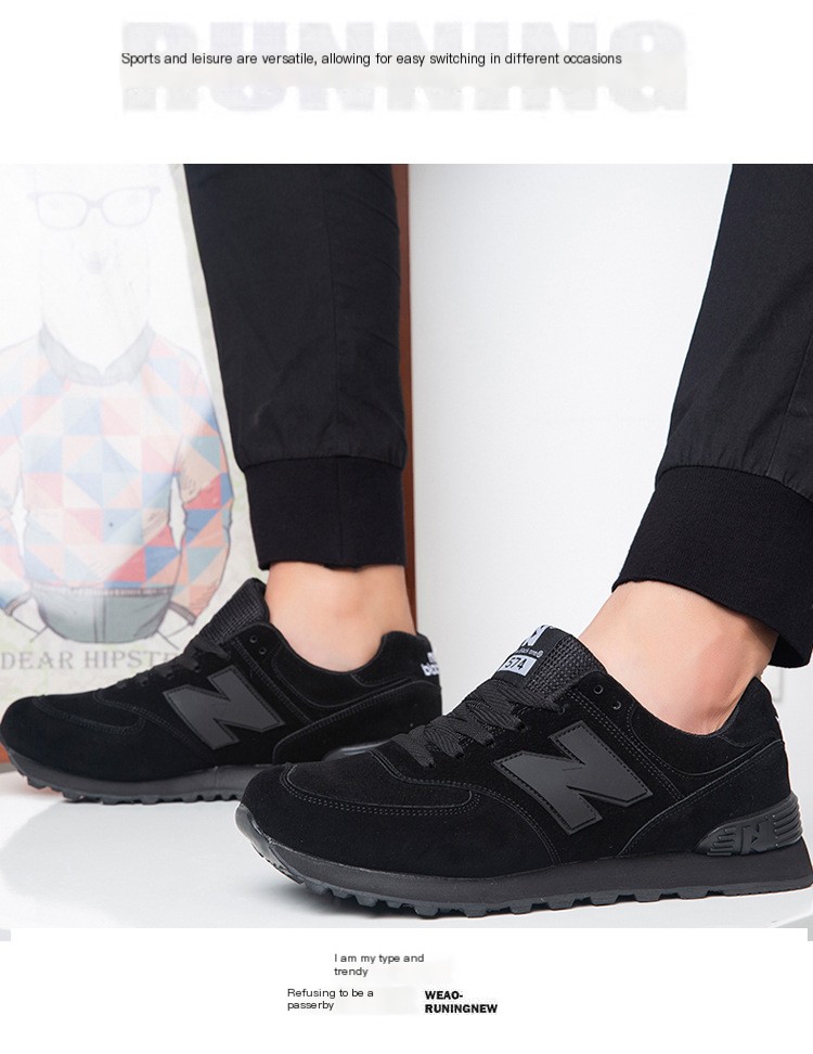 皮面款574 sneaker image