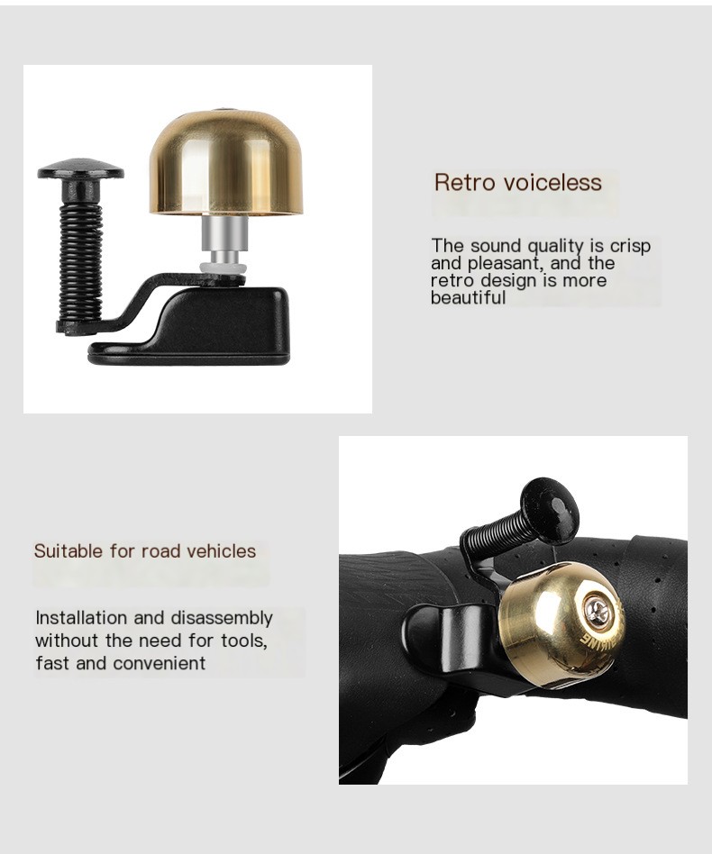 MTB Road Bike Horn Safety Cycling Alarm Siren Bicycle Accessories MTB Cycling Bells Rings Small Bicycle Bell