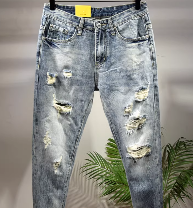 Blue Denim Pants 2