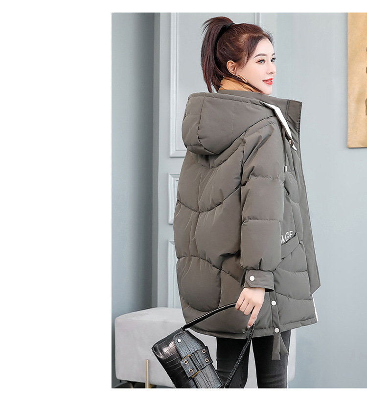 Hooded Padded Down Jacket - Color Options