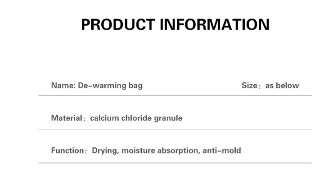 Sac absorbeur d'humidité, déshydratant pour garde-robe, dissolvant de moisissures, sacs de déshumidification