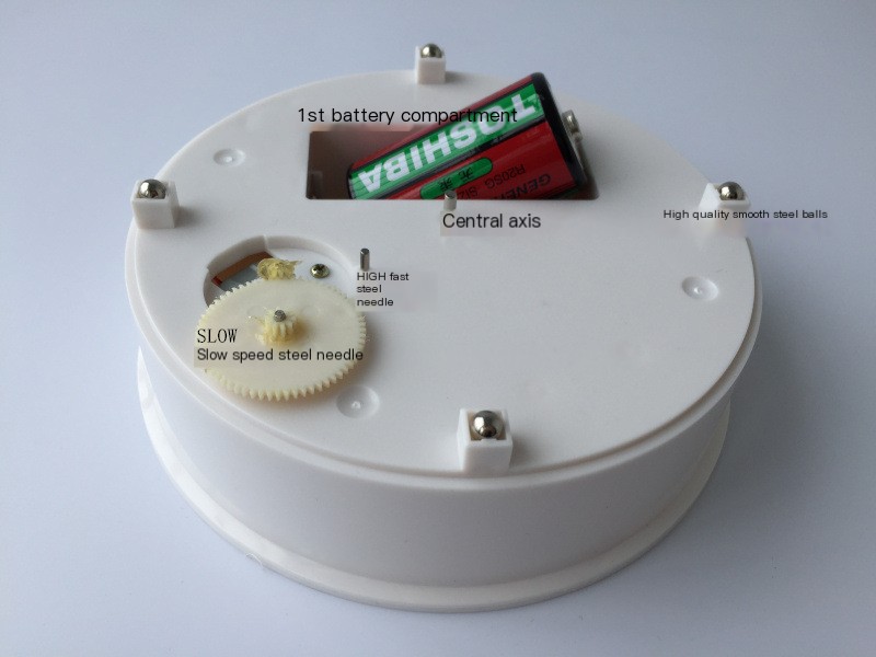 Black Velvet Top Rotating Display Stand