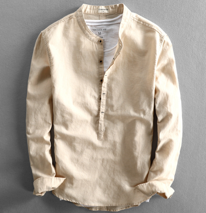 Gentlemen's Linen Luxe Comfort Shirt