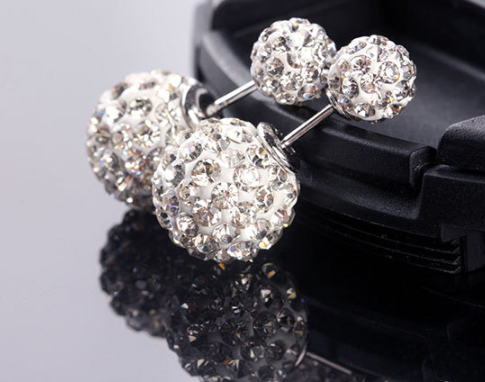double-sided earrings