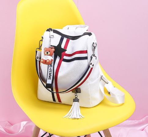 Backpack in black color