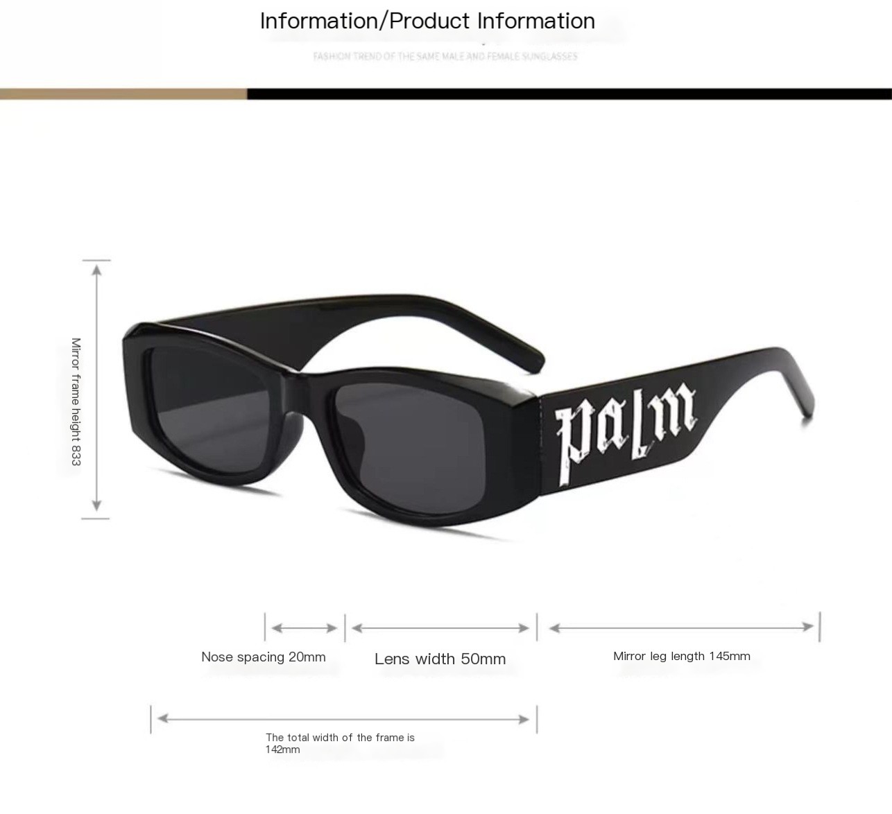 Trendy Square Sunglasses 3