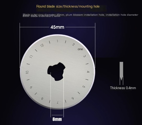 Rotary Cutter Blade Image 2