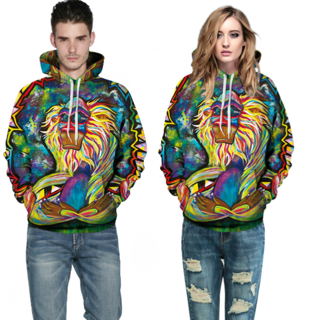 Monkey Art Sweatshirt 6