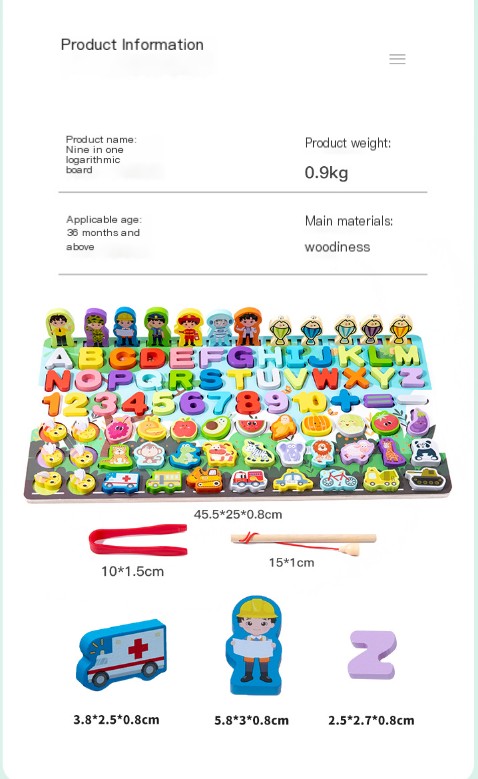 Educa Wood Montessori Kit