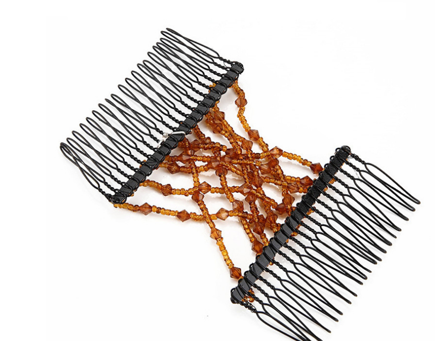 Beaded Hair Comb Variations