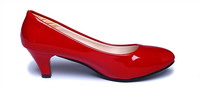 Black Women's Work Shoes
