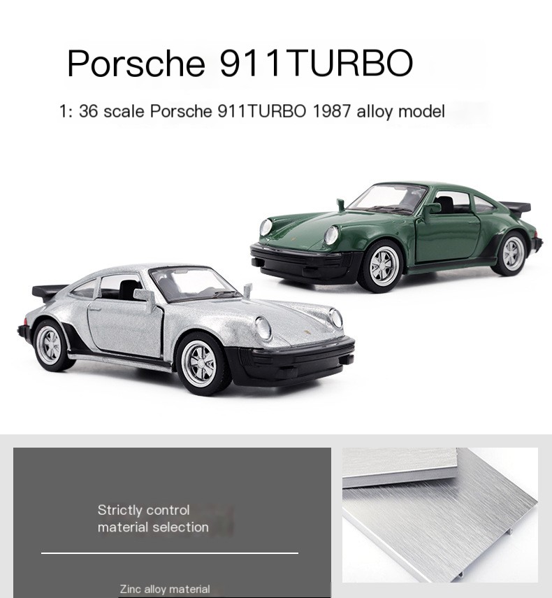 Porsche 911 Turbo Green