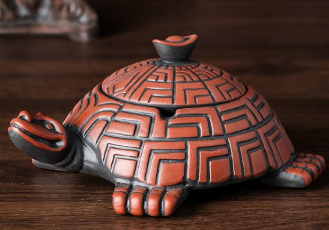 Red Turtle Ashtray