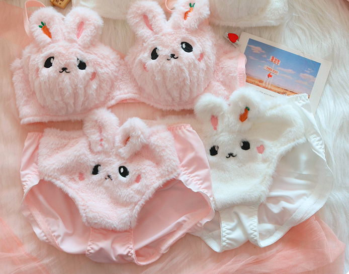 Winter Rabbit Lingerie Set 3