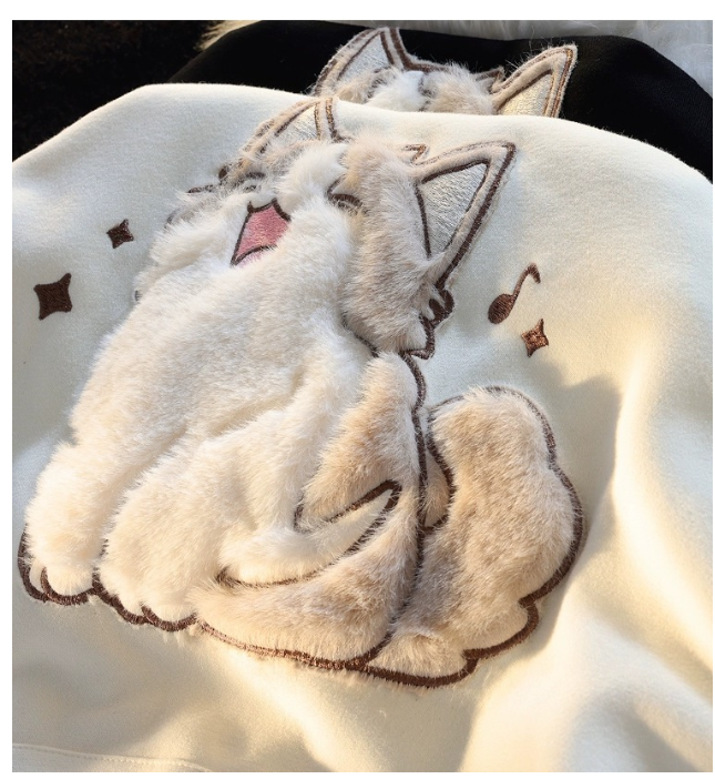 Korean Loose Hoodie Image 6