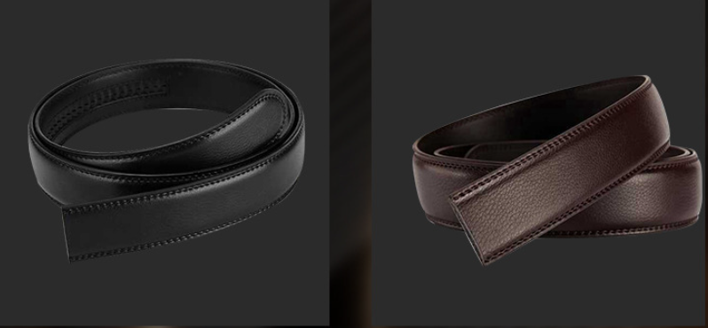 Men's Leather Belt Image 1