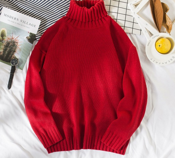 Knitted Sweater Image 4