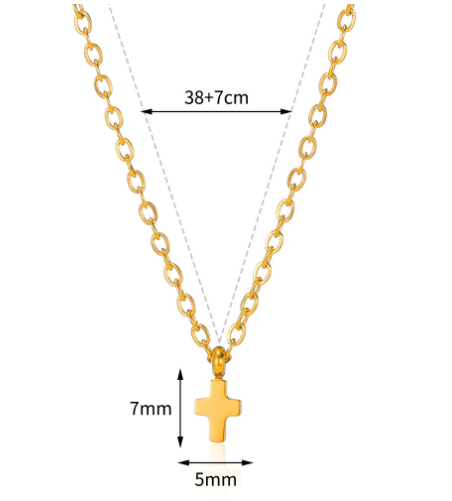 18 Karat Gold-Plated Necklace Image 4