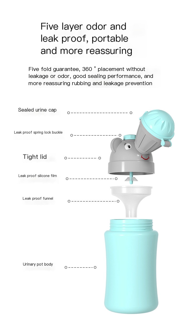 Children's Urinal in Use