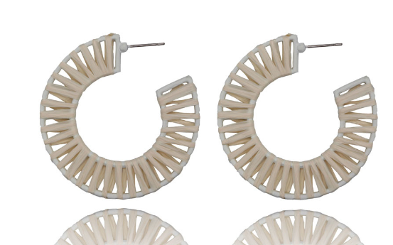 Raffia Earrings 8