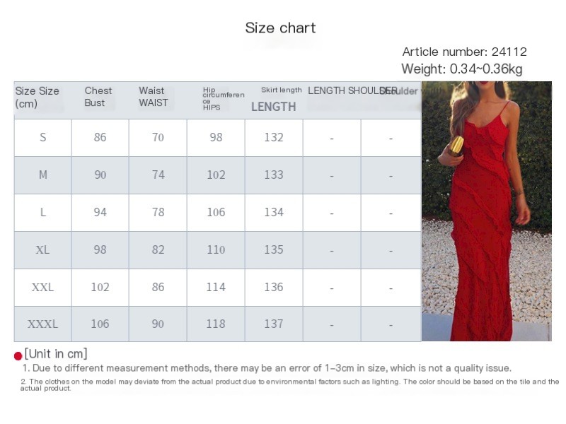 Backless Dress - Red