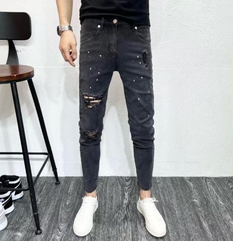 Vintage Black Denim Jeans