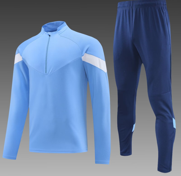 Half Pull Soccer Uniform Training Clothes Outfit