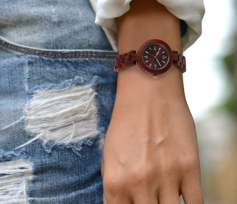 Wooden Quartz Watch 3