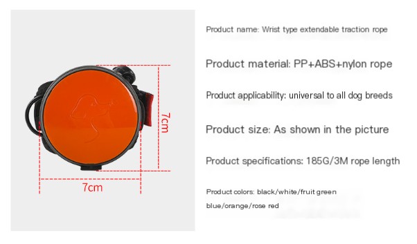 Automatic Shrinkage Nylon Traction Rope