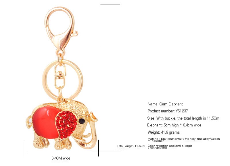 Elephant Keychain