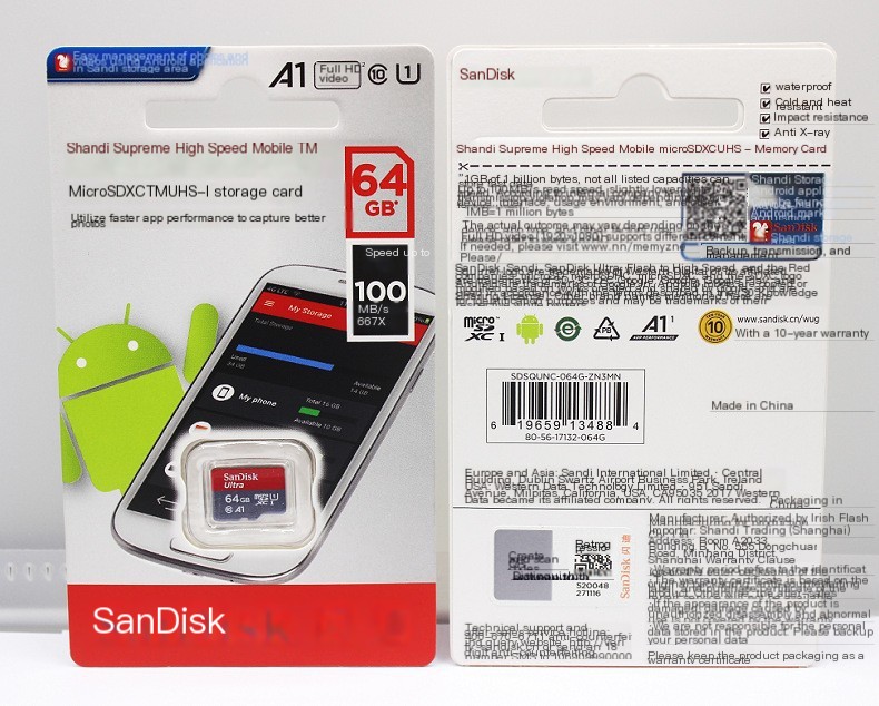 SanDisk Memory Card 3