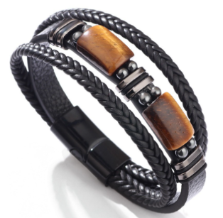 Pulsera magnética de ojo de tigre